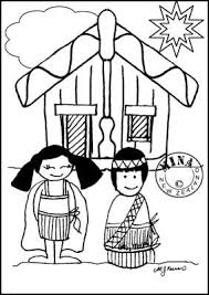 Kids And Marae Colouring Page Coloring Books Coloring Pages Coloring Book Pages