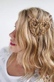 Valentine S Day Hairstyle Tutorial Heart Braid Hairstyle Hair Romance Valentines Hairstyles Valentine S Day Hairstyles Braided Hairstyles
