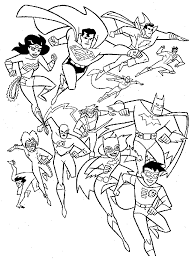 You can download young justice league coloring page for free at coloringonly.com. Justice League Coloring Pages Dc Comics Coloring4free Coloring4free Com