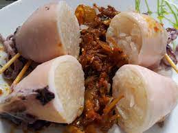 Aduhaai bukan nak cakap lah, bau sambal tumis ni semerbak sehingga ke dalam bilik. Resepi Sotong Pulut Sumbat Copd Blog T