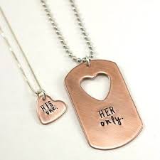 His One Her Only Set Boyfriend Girlfriend Necklaces Matching Necklaces For Couples Necklace For Girlfriend