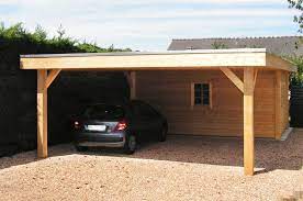 Carport Voiture Neuville Carport Pour Voitures En Bois Carport Carport Garage Carport Makeover