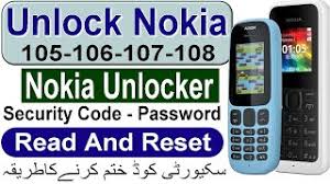 Eject the original network simcard and place the sim card of any other . How To Nokia 107 108 105 Rm 961 Phone Lock Code Security Code Read Reset Password By Tahir Tech Tv For Gsm