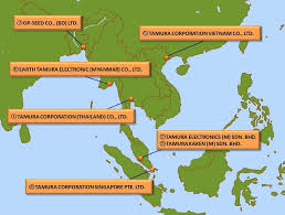 © © all rights reserved. Tamura Corporation Tamura S Asean Map ã‚¿ãƒ ãƒ©è£½ä½œæ‰€