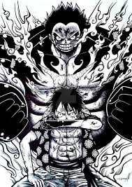 Black haired man wallpaper, anime, one piece, monkey d. Monkey D Luffy Gear Fourth Album On Imgur