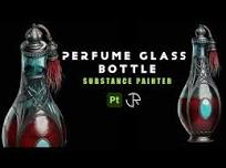 Texturing and rendering a glass perfume bottle in substance painter and  marmoset toolbag