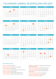 Clica en el calendario y accederás directamente a amazon. Calendario Laboral De Barcelona Ano 2021 Feriados