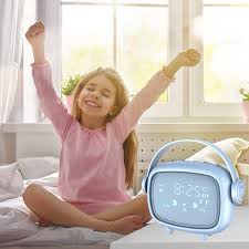 The light signals to your child when it's time to go to sleep and when it's time to wake up. Kids Alarm Clock Children S Sleep Trainer Toddler Night Lights Ok To Wake Up Clocks For Bedroom Walmart Canada