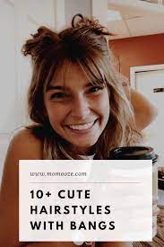 20 Cute Hairstyles With Bangs Hairstyles With Bangs Easy Hairstyles Thin Hair Hair Styles