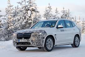 The bmw i3 does not follow any trend; 2022 Bmw Ix3 With M Package Spied Might Get Dual Motor Option At Facelift Autoevolution