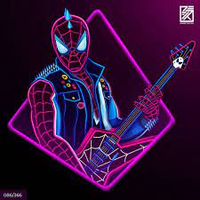 Perfect screen background display for desktop, iphone, pc, laptop, computer, android phone, smartphone, imac, macbook, tablet, mobile device. Aniket Jatav On Instagram 086 366 Spiderman Ps4 Series Artwork 20 Spider Man Spider Punk Su Marvel Comics Wallpaper Marvel Characters Art Marvel Artwork