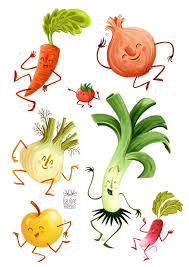Fruits Legumes Pauline Amelin Dessin Fruits Illustration Fruits Et Legumes