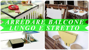 Bagno stretto e lungo con vasca. Arredare Balcone Stretto E Lungo Youtube