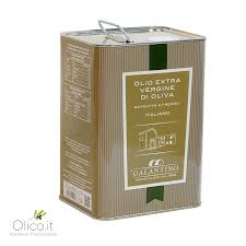 Huile Olive Extra Vierge Fruitee Moyenne Bidon 3 Lt Galantino Pouilles