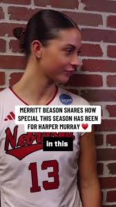 Harper Murray's Journey in Nebraska Volleyball Season
