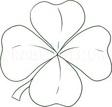 Red clover contains substances called isoflavones. How To Draw A Clover Step By Step Drawing Guide By Dawn Dragoart Com