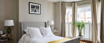 All you need to do is use masking tape and a ruler to mark where you want your lower color to end and just get painting! Bedroom Interior Design Ideas For Small Bedroom Proficiency