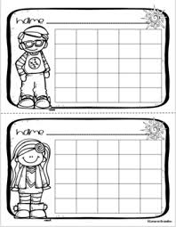 Positive Behavior Sticker Chart Reward Incentives Kids Student Boy Girl Theme