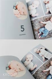Baby Happy Colors Stoer Kroost Fotoboek Ontwerp Babyboek Fotoboek Layouts