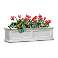Maybe you would like to learn more about one of these? Window Boxes 60 Inch Modern White Window Box Planter Patio Lawn Garden