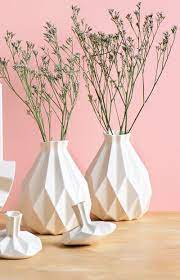 Uhitmi ceramic vase, vases for flowers modern farmhouse decorative table centerpieces decor, white and gold, set of 2. Home Decor Ideas 6 Ways To Include Ceramic In Your Interior