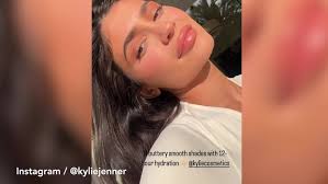 Kylie Jenner promotes her lip product