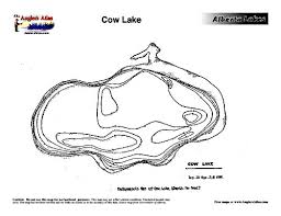 Cow Lake Alberta Anglers Atlas