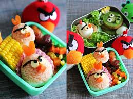 Angry Birds Bento Recipe Hungrygowhere Singapore Recipe Bento Recipes Fun Kids Food Kids Meals