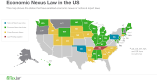 Sales Tax By State Economic Nexus Laws