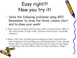 Problem Solving Tool Kfc Ppt Video Online Download