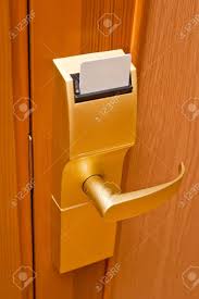 How to card a door. Door Lock In The Hotel Room Card Key Stock Photo Picture And Royalty Free Image Image 8785183