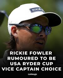 Could you see Rickie as a VC for the USA Team?👀 #golf #golfing #golfer  #rickiefowler