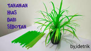Check spelling or type a new query. Cara Membuat Tanaman Hias Hiasan Dari Sedotan Youtube