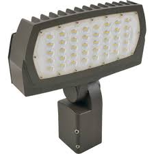 Halco Lighting Technologies 600 Watt Equivalent 200 Watt Bronze Outdoor Integrated Led Large Landscape Flood Light 120 277v Knuckle Daylight 99677 Fl4 Cl200bz50 Outdoor Flood Lights Flood Lights Led Outdoor Flood Lights