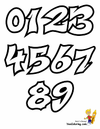 Bereit zum individualisieren und teilen auf facebook und twitter. Graffiti Ausmalbilder Lettering Graffiti Zahlen Alphabet Buchstaben