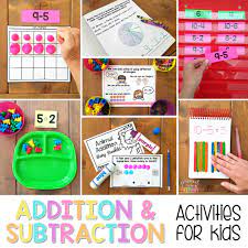 A good activity for young kids. Addition And Subtraction Activities For Kids Fundamental Methods Proud To Be Primary