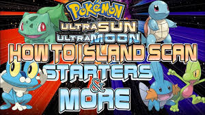 Pokemon Ultra Sun Island Scan Chart Island Scan