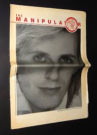 The Manipulator Magazine #3, Third Issue, 1985 da Colby, David; Wilhelm  Moser; Peter Lindbergh; Herb Ritts; Paul Jasmin; Greg Gorman: Magazine  (1984)