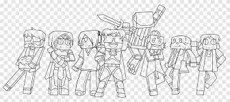 Download Minecraft Youtuber Coloring Book Drawing Drawing Printing Paper Printmaking Angle White Png Pngegg