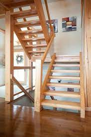 Open Stairs To Loft House Stairs Cabin Interiors A Frame Cabin