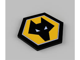 This is the official badge for the wolves football club. Wolves Fc Coaster Logo By Nonlethalfall Thingiverse