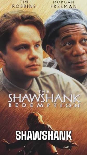 Has anyone ever seen The Shawshank Redemption?, After acquisition news this  morning this is perfect timing for movie comparisons, It’s such an  incredible movie and a powerful metaphor for life., No ...