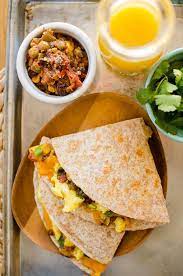 Quick Breakfast Quesadillas Recipe Breakfast Quesadilla Recipes Quick Breakfast Recipes