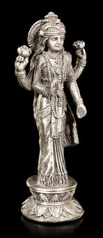 Resin lakshmi laxshmi laxmi hindu goddess ganesh laxmi laxmi statue lakshmi statue for sale. Lakshmi Zinn Figur Indische Gottin Www Figuren Shop De