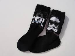Look At These Beautiful Star Wars Knits Pattern My Knitting Outlet Kids Socks Knitting Knitting Charts Knitted Slippers Pattern