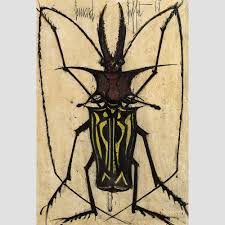 Bernard Buffet Le Longicorne, 1963 - Galerie de Souzy