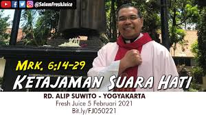 Maybe you would like to learn more about one of these? Official Daily Fresh Juice 5 Februari 2021 Rd Alip Suwito Yogyakarta Renungan Harian Katolik Youtube