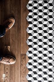Great Patterned Tile Floor Use Our Geometric Range To Create This Look Mandarin Stone Patterned Floor Tiles Flooring Tiles