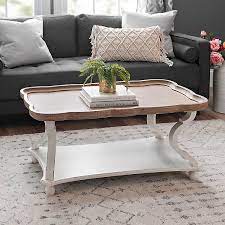 Compact in size yet ample in storage, this piece is perfect for smaller spaces! Corina Scalloped Coffee Table Kirklands