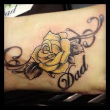 Angel With Broken Wings Tattoo Yellow Rose Tattoos Foot Flower Tattoos On Side Of Neck Tribal Sleev Rose Tattoo Foot Yellow Rose Tattoos Rose Tattoo Forearm